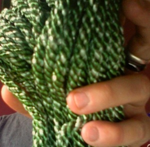 But since I didn't, I have now 200ft of bright green rope
